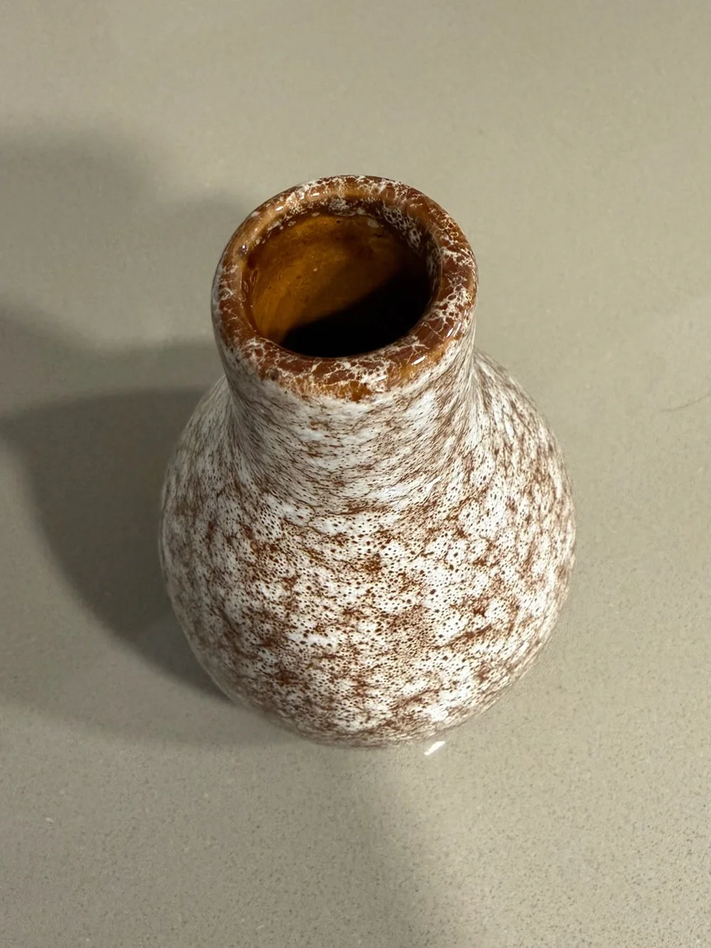 Speckled Ceramic Bud Vase